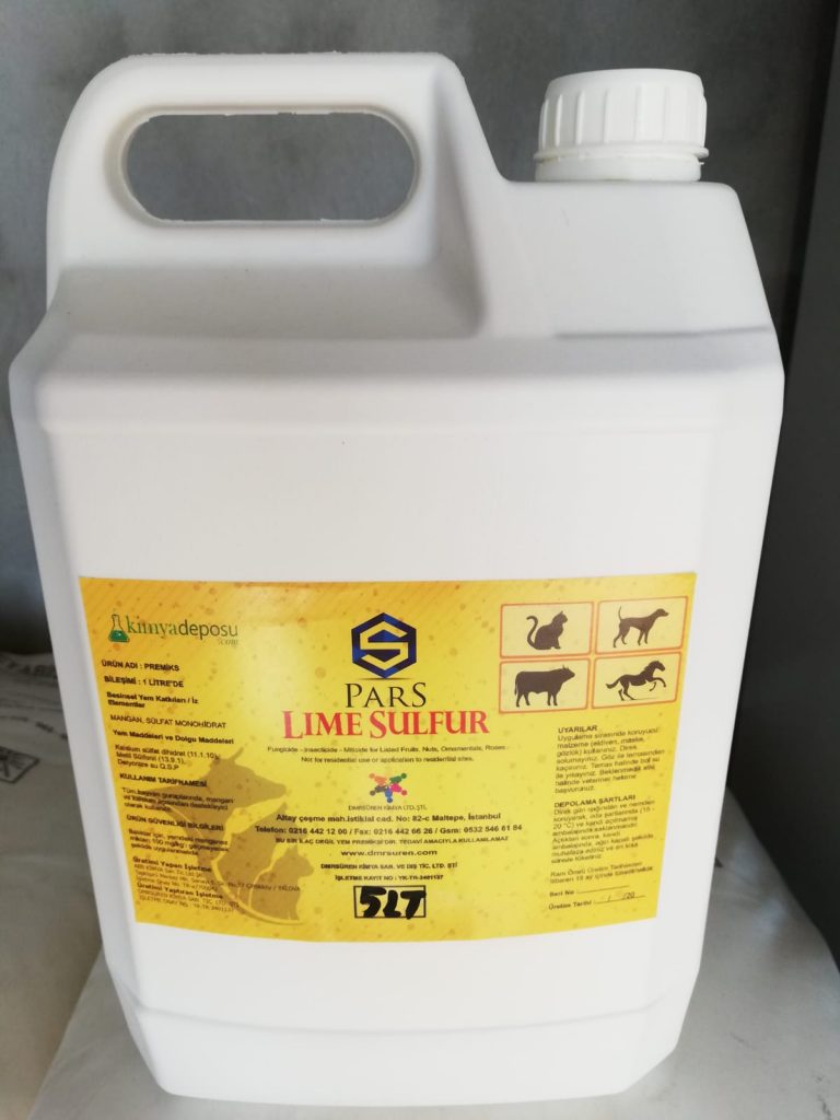 Pars Lime Sülfür ,Köpekler, Kediler ve Atlar için Antimikrobiyal
