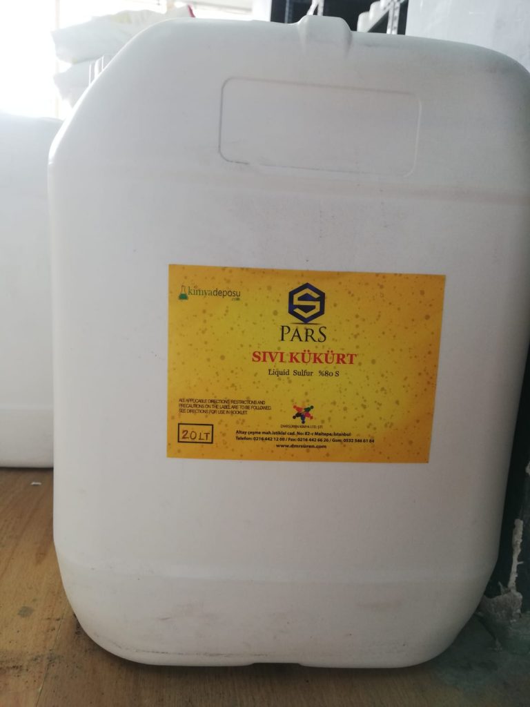 Pars S80 Elementel Sıvı Kükürt