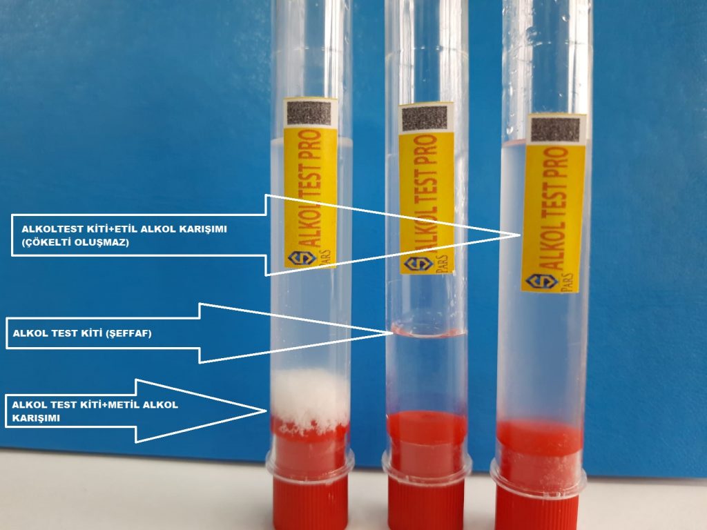 Pars Pro Yeni Nesil Alkol Test Kiti