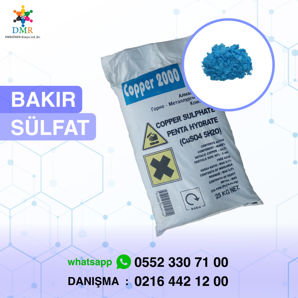 BAKIR SÜLFAT NERELERDE KULLANILIR