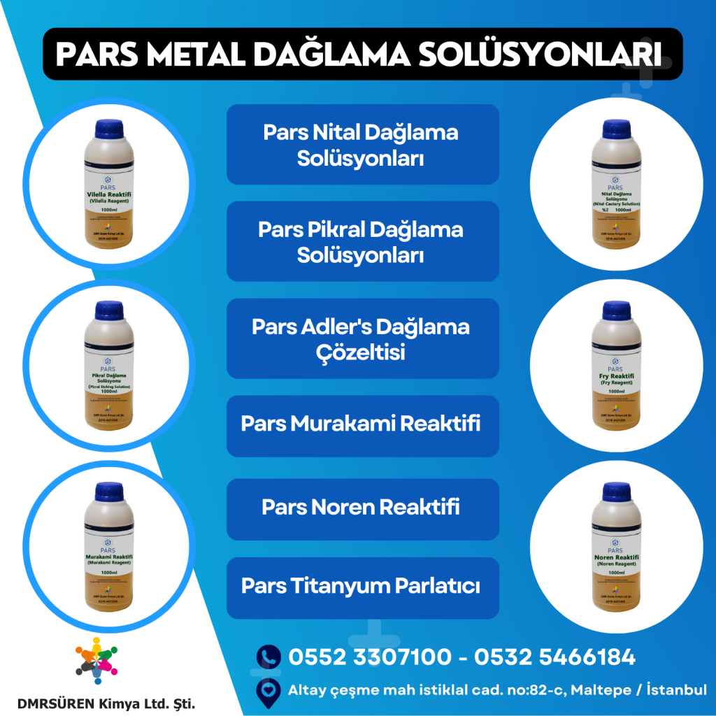 Dağlama Reaktifleri ve Kullanım Alanları